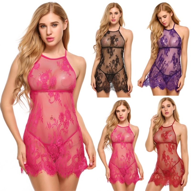 AVIDLOVE SET BABY DOLL TRANSPARENT