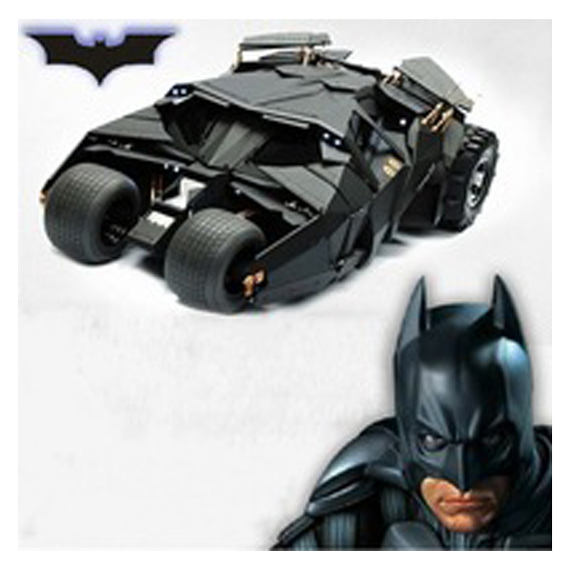 SUPER HEROS BATMAN AVEC BATMOBILE