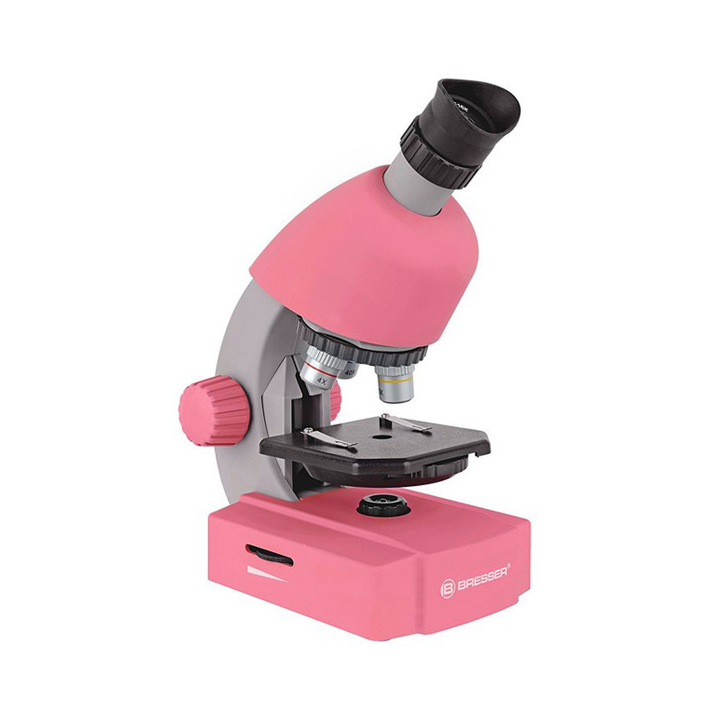 BRESSER MICROSCOPE JUNIOR ROSE  40-640 X