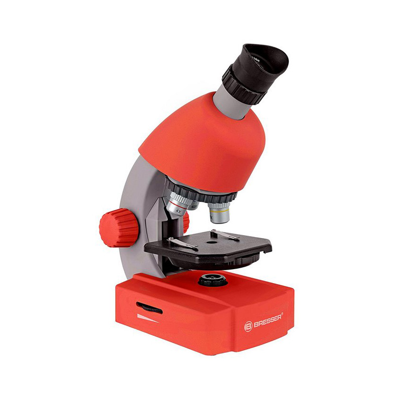 BRESSER MICROSCOPE JUNIOR ROUGE 40-640 X