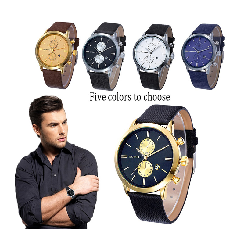 NORTH 5Z-001 LOT DE 5 MONTRES MODE