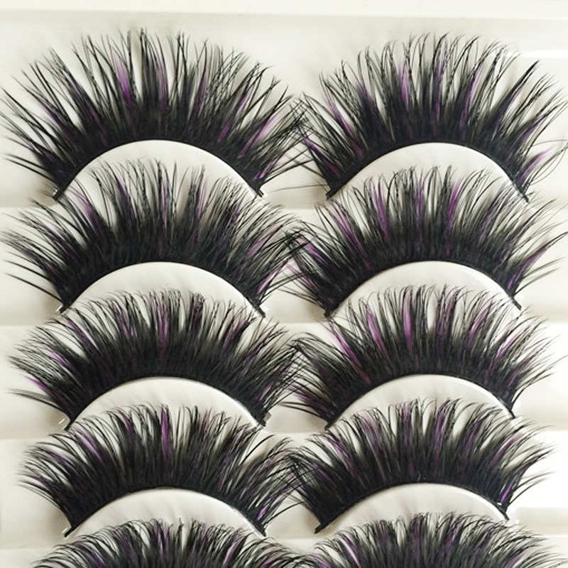 FAKE EYELASH 10 PAIRES FAUX CILS LONG