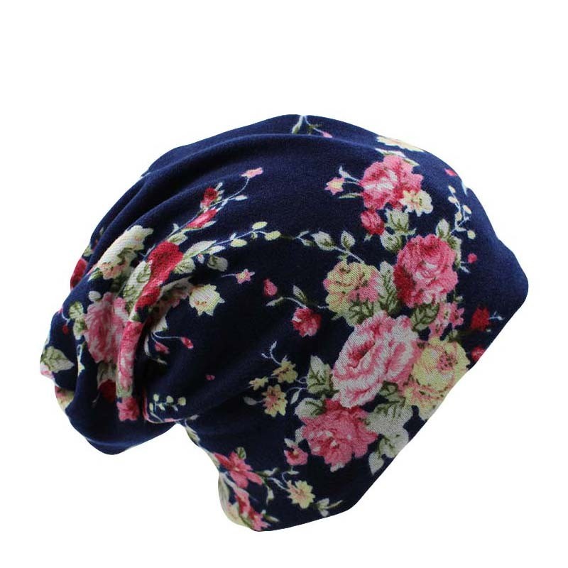 MIAOXI MX-075 BONNET D'HIVER FLORAL