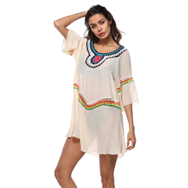 NIDALEE ROBE DE PLAGE STYLE BOHEME