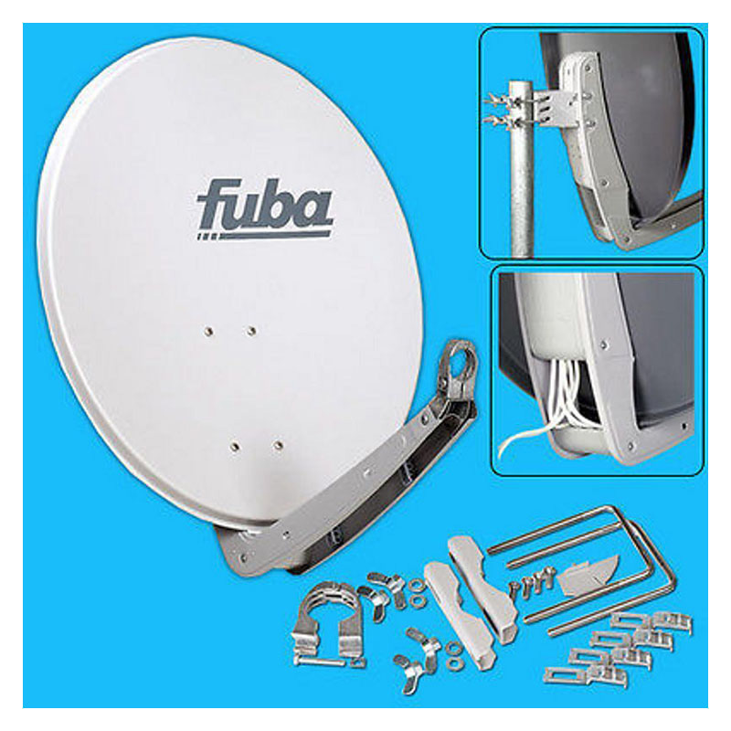 FUBA PARABOLE ALU DAA-78 BLANCHE