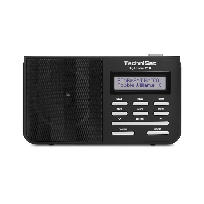 TECHNISAT DIGITRADIO 210 NOIR / DAB+ 40 PRESETS