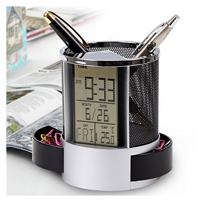 AISI REVEIL DE TABLE PORTE CRAYONS