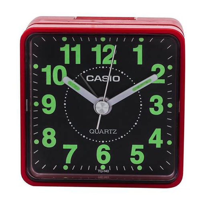 CASIO TQ-140 ROUGE AFFICHAGE FLUO