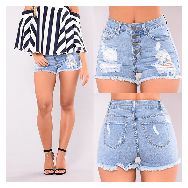 CHAMSGEND SHORT DENIM ETE CHAUD