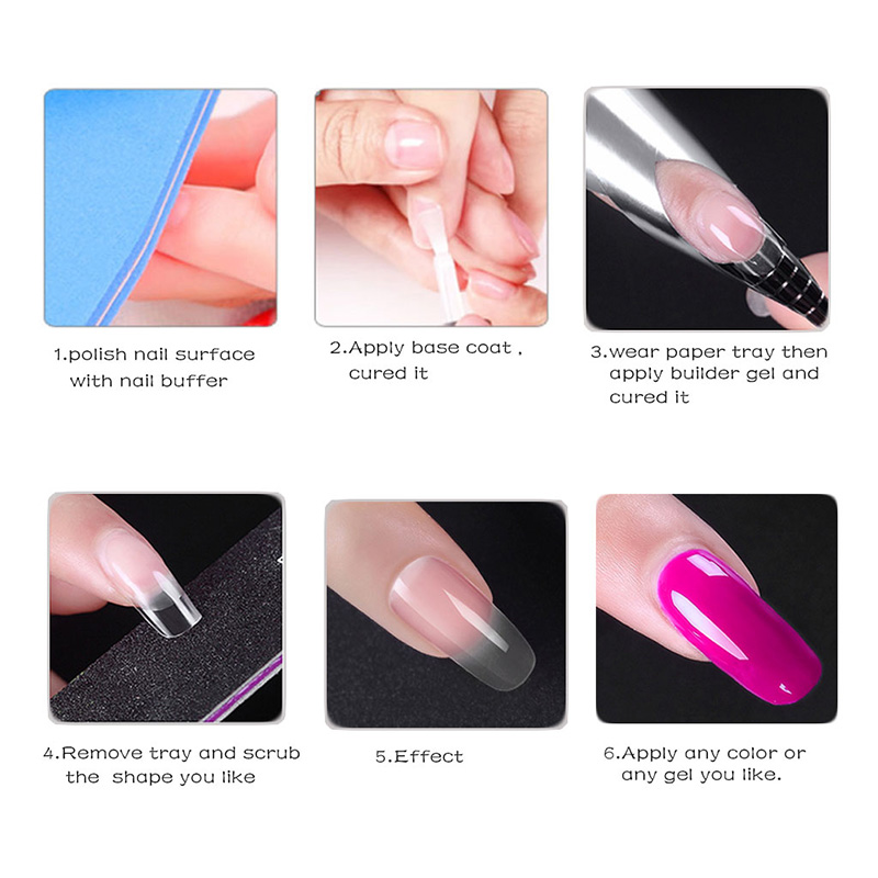 LGHZLINK POLIGEL GEL A ONGLES MODE – Image 4