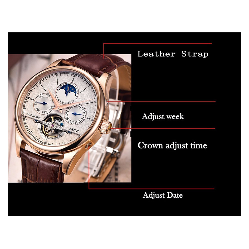 LIGE 6826 MONTRE TOURBILLON CALENDRIER – Image 3