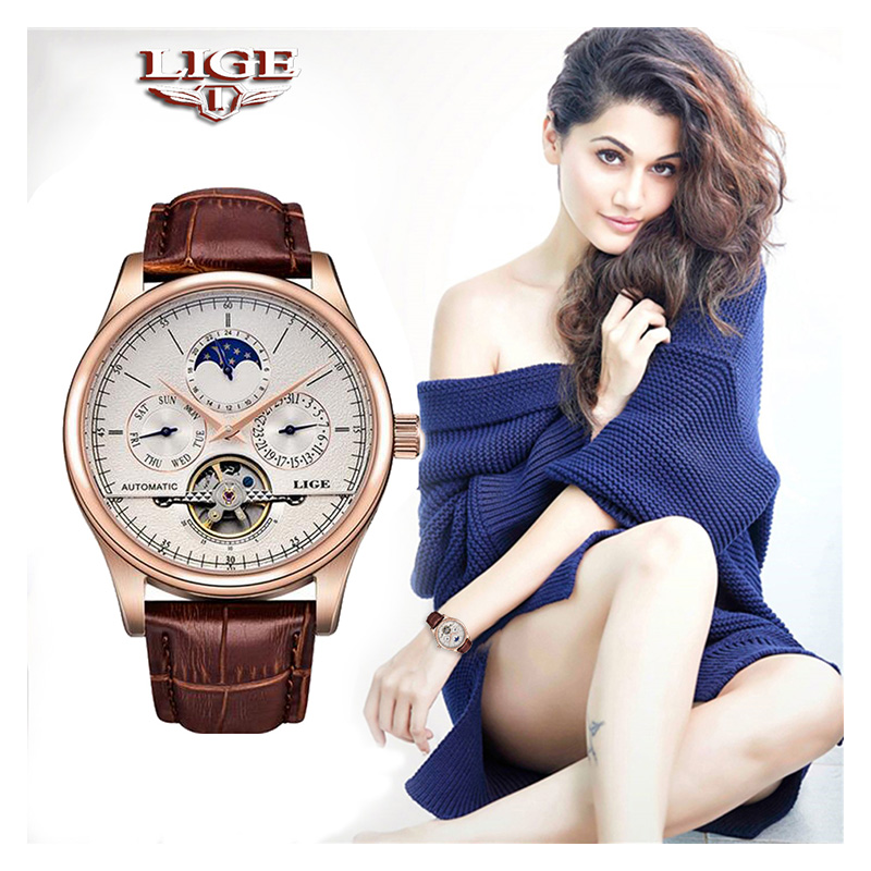 LIGE 6826 MONTRE TOURBILLON CALENDRIER