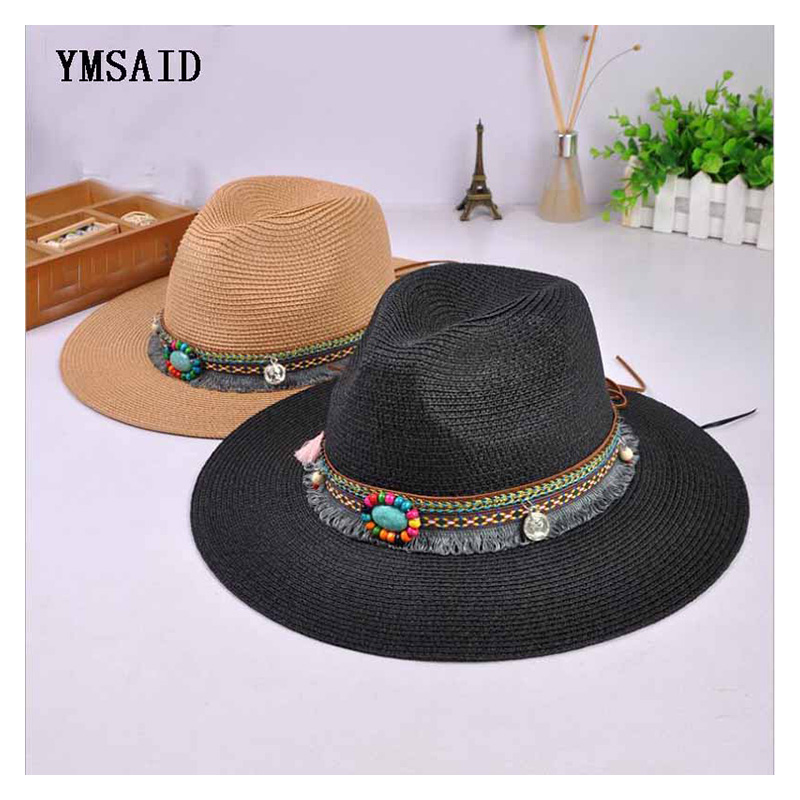 YMSAID LAURA CHAPEAU PAILLE BOHEME