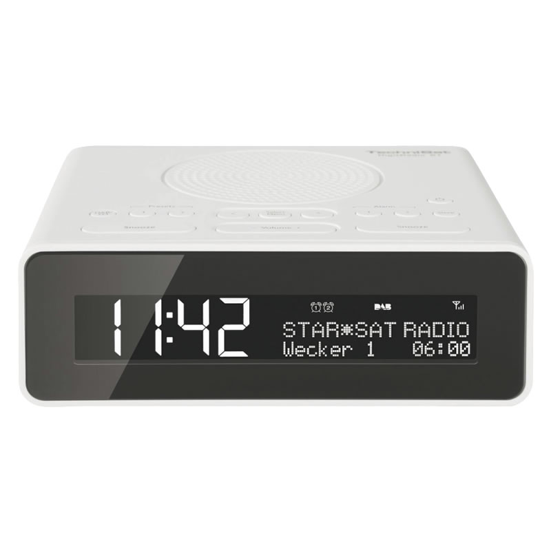 TECHNISAT DIGITRADIO 51 BLANC DAB+ 2 ALARMES