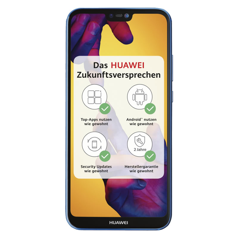 HUAWEI P20 LITE DUAL SIM 64 GB BLEU