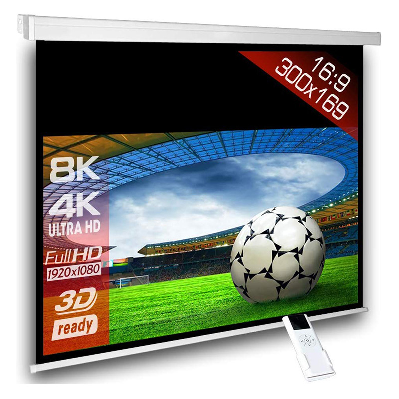 ALPHAVISION ECRAN MOTORISE 300 X 169 CM 16:9
