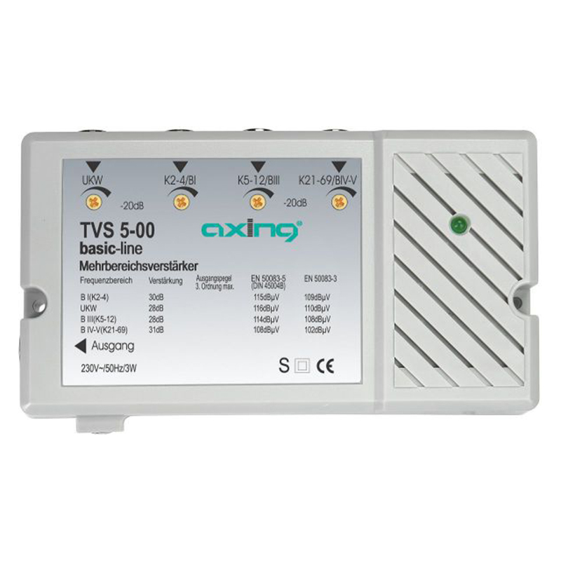 AXING TVS 5-00 AMPLI MULTIBANDE 25 - 45 DB