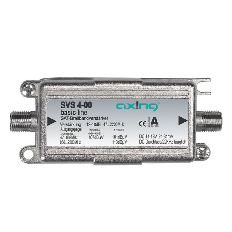 AXING SVS4-00 AMPLI SAT DE LIGNE 12 - 17 DB