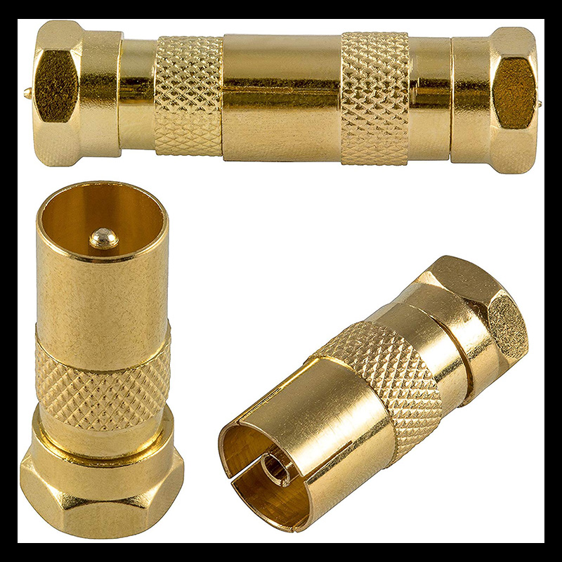 POPPSTAR ADAPTATEUR COAXIAL SAT PLAQUES OR – Image 4