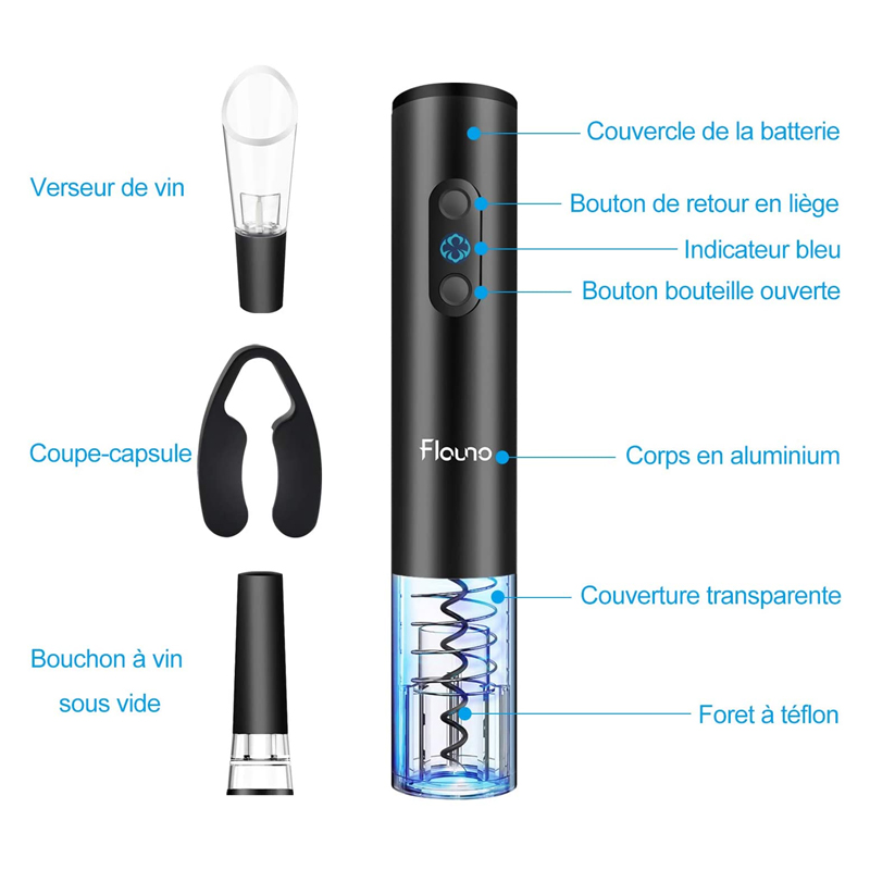 FLAUNO SET PROMO TIRE BOUCHON ELECTRIQUE – Image 2