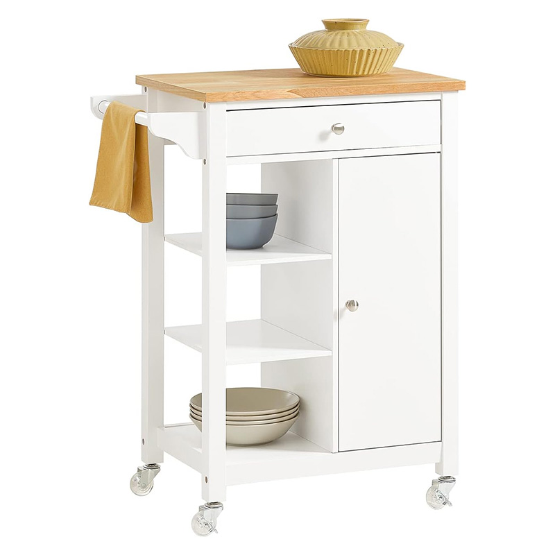 SOBUY FKW46-WN DESSERTE DE CUISINE / ROULETTES