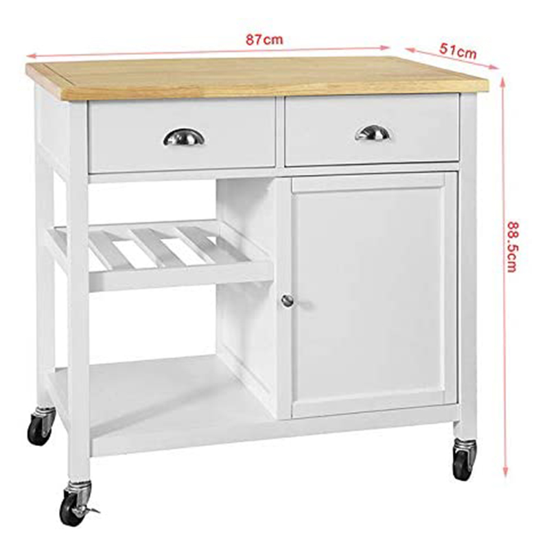 SOBUY FKW62-WN DESSERTE L'INDISPENSABLE