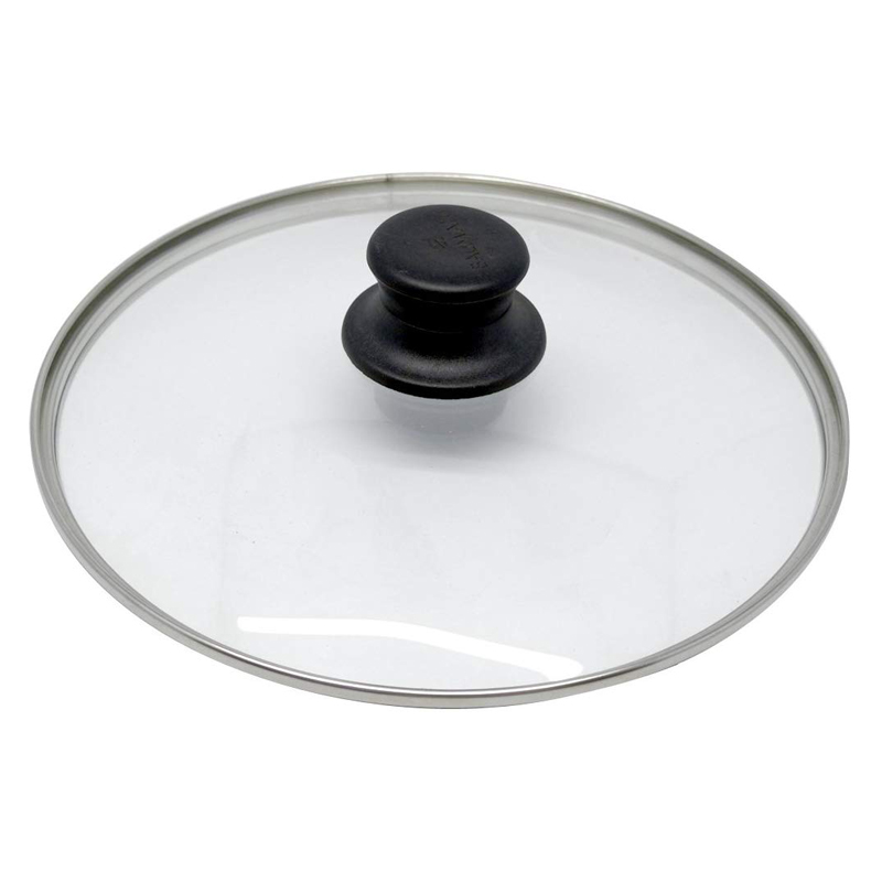 BAUMALU COUVERCLE VERRE 32 CM CERCLE INOX