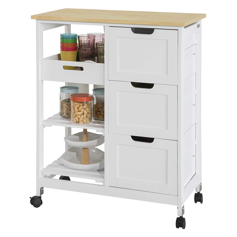 SOBUY FKW79-W DESSERTE DE CUISINE PRATIQUE