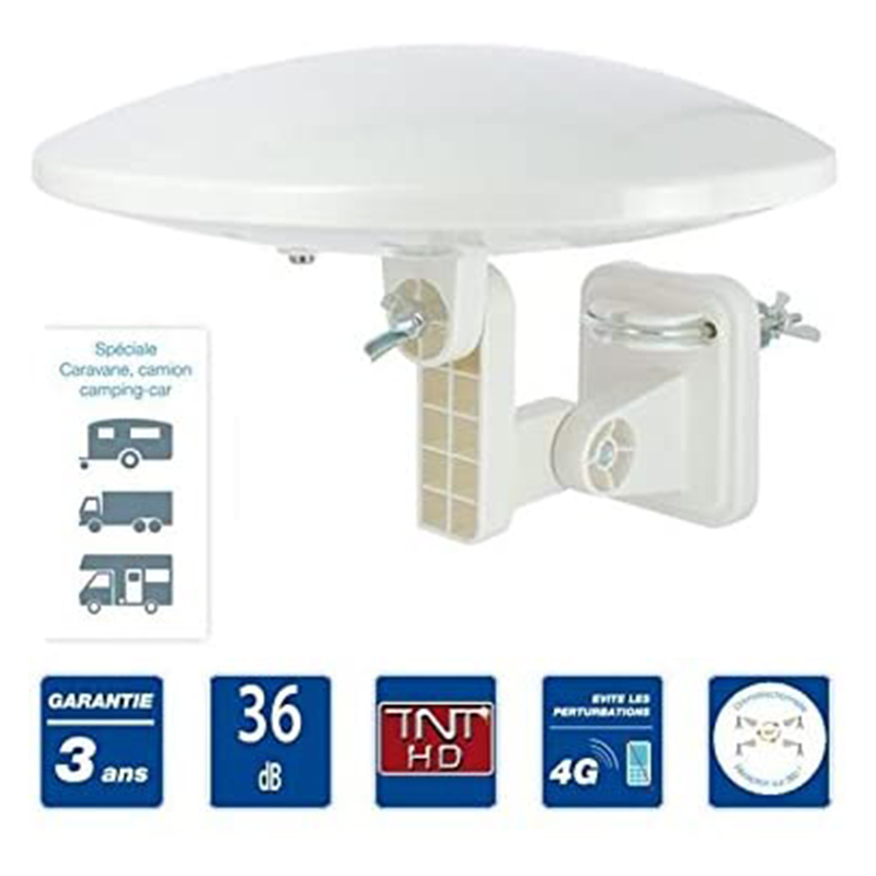 SEDEA ANTENNE TNT HD DAB+ GAIN 36 DB