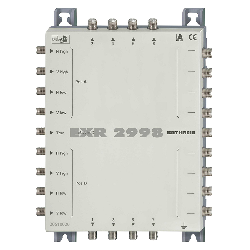 KATHREIN EXR-2998 MULTISWITCH CASCADABLE 9E / 8S