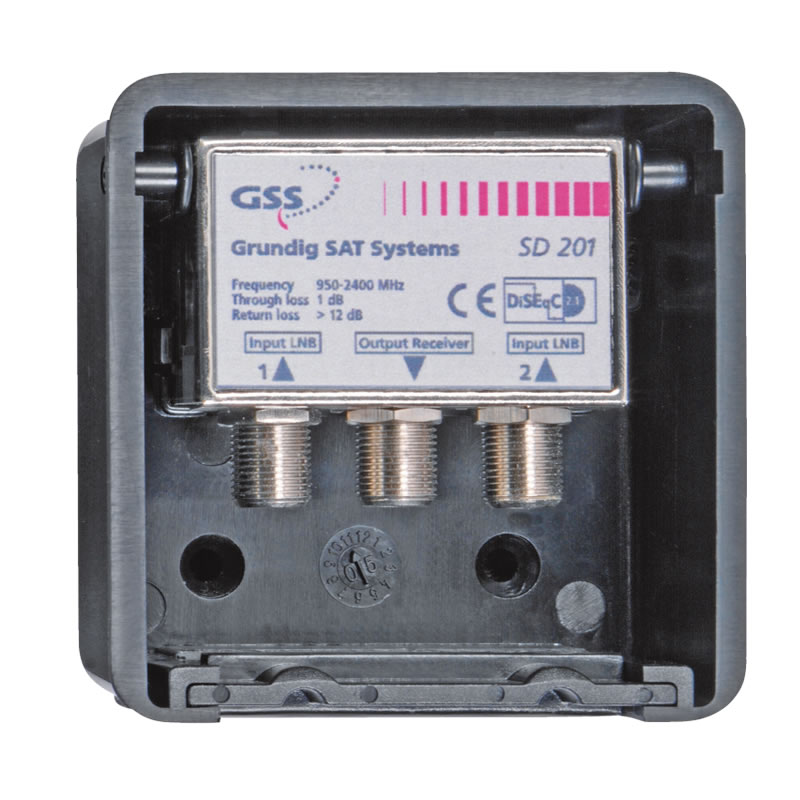 GRUNDIG SD-201 MULTISWITCH 2 SATELLITES 2.0