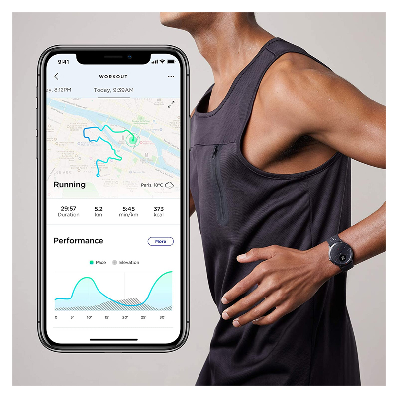 WITHINGS STEEL HR SPORT ETANCHE CONNECT – Image 4