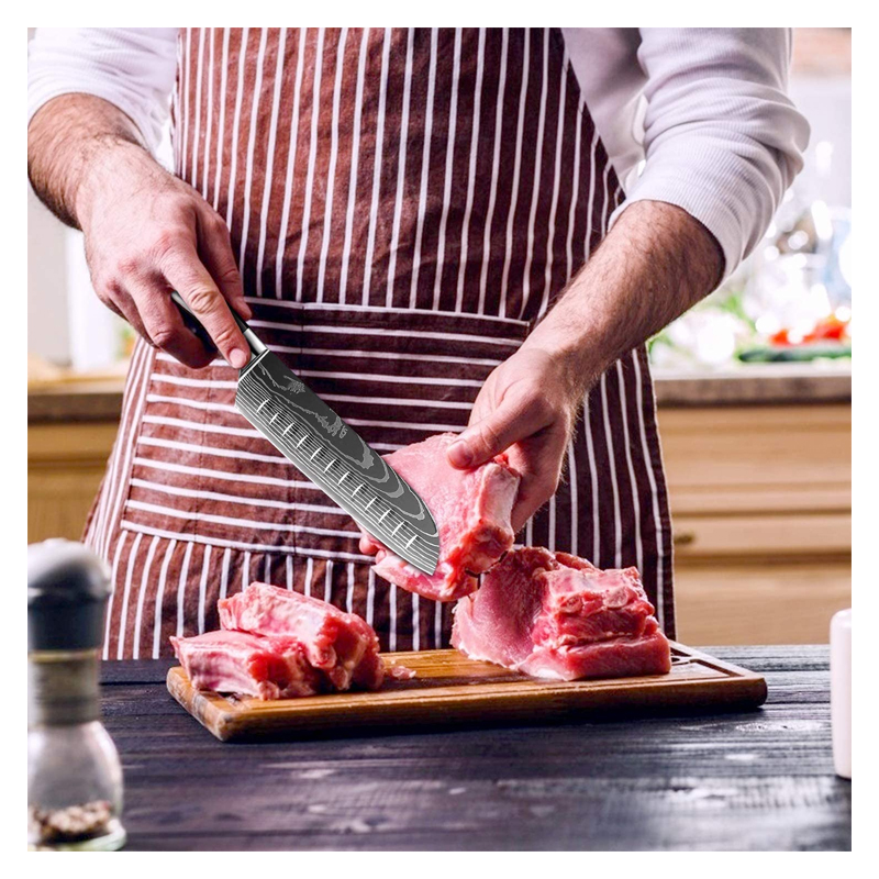 KEPEAK LOT 5 PCS COUTEAUX DE CUISINE/RESTAURANT – Image 2