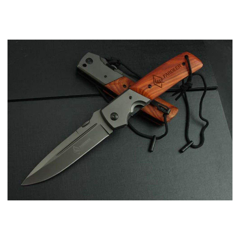 QUIT TOWN FD-52 COUTEAU DE SURVIE PLIABLE