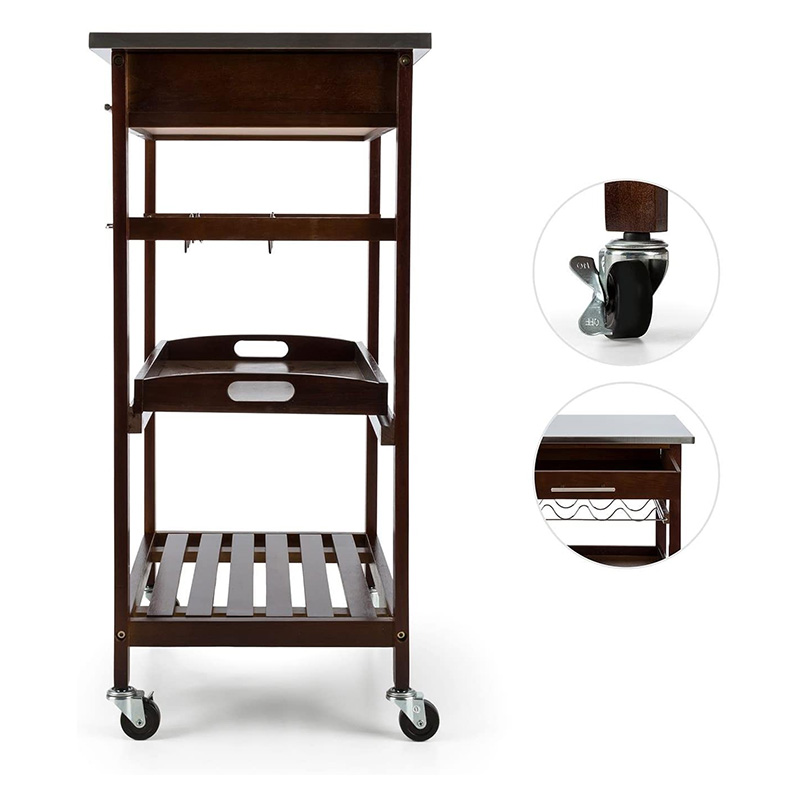 KLARSTEIN VERMONT DESSERTE DE CUISINE UTILE – Image 2