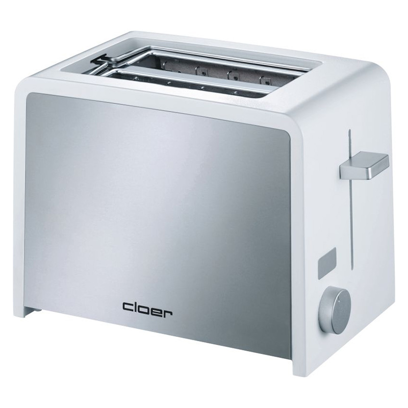CLOER TOASTER 3211 BLANC-INOX 825 WATTS