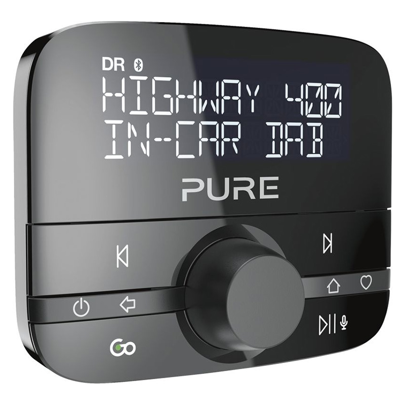 Pure Highway 400 Adaptateur numérique DAB+ pour autoradio – musique via Bluetooth – Spotify Contrôle – facile à installer