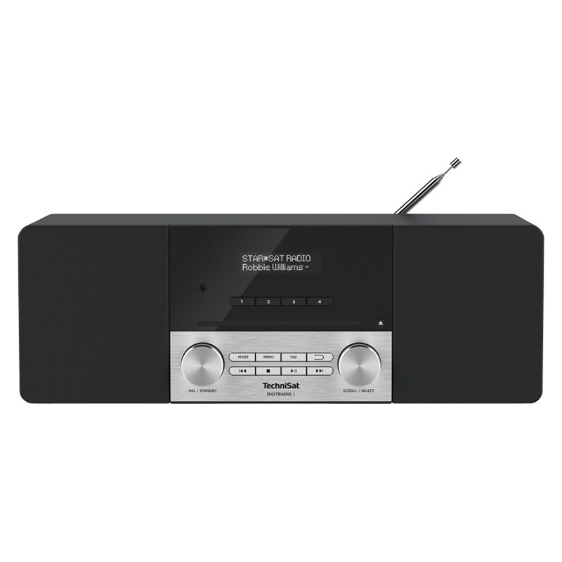 TECHNISAT DIGITRADIO 3 NOIR-ARGENT DAB+/CD