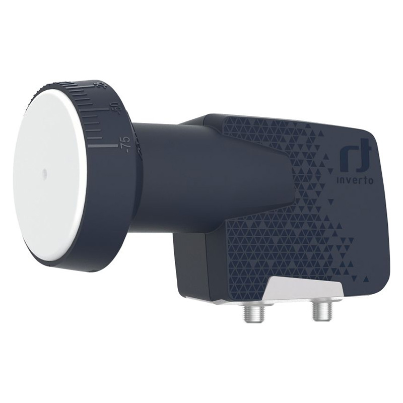 LNB Premium Twin, diamètre de tête 40 mm, filtre LTE intégré, rapport signal/bruit 0,2 dB typique No 1 des ventes en Suisse