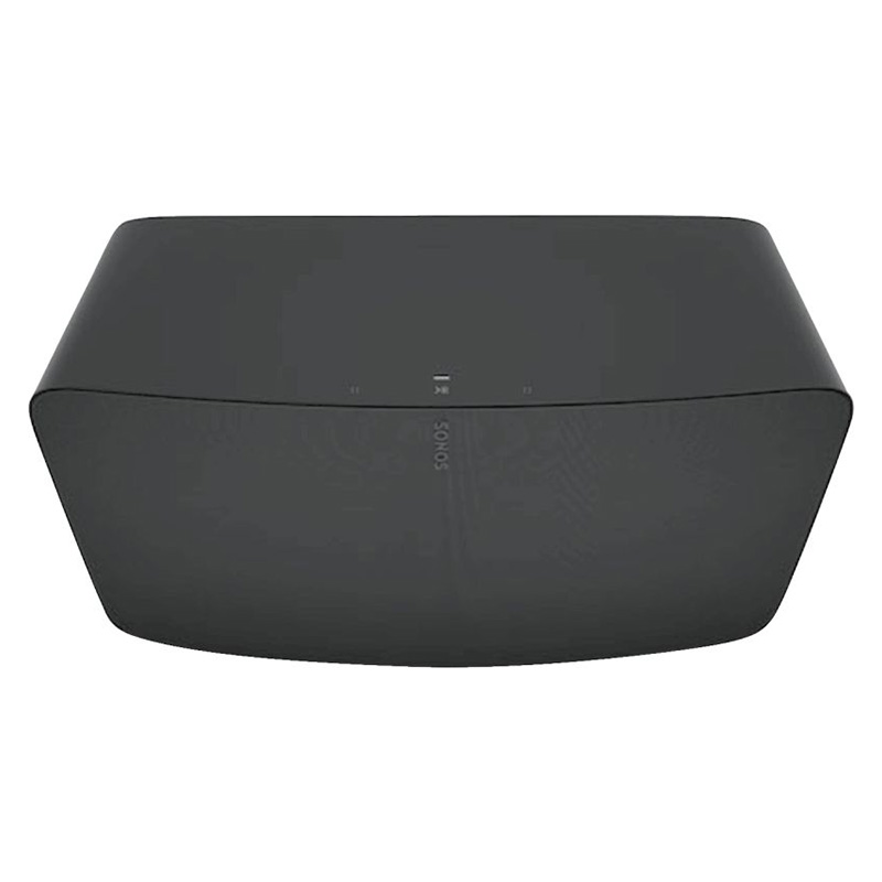 Méticuleusement conçu et calibré à la perfection, le Sonos Five peut remplir votre plus grande pièce d’un son incroyable avec des aigus précis, des voix claires et des basses exceptionnelles