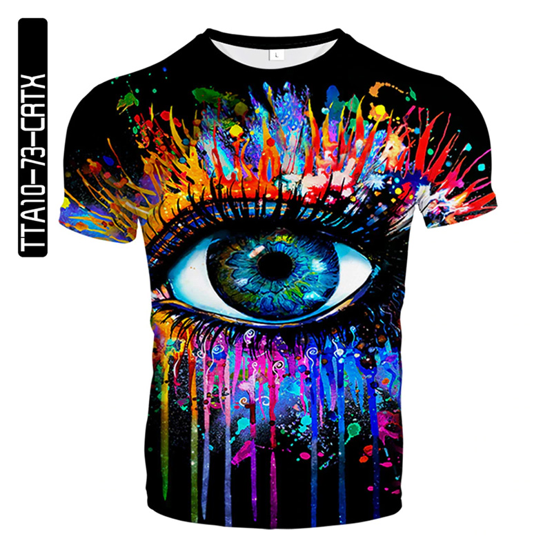 CASUAL NOUVEAU T-SHIRT ANIME DECONTRACTE