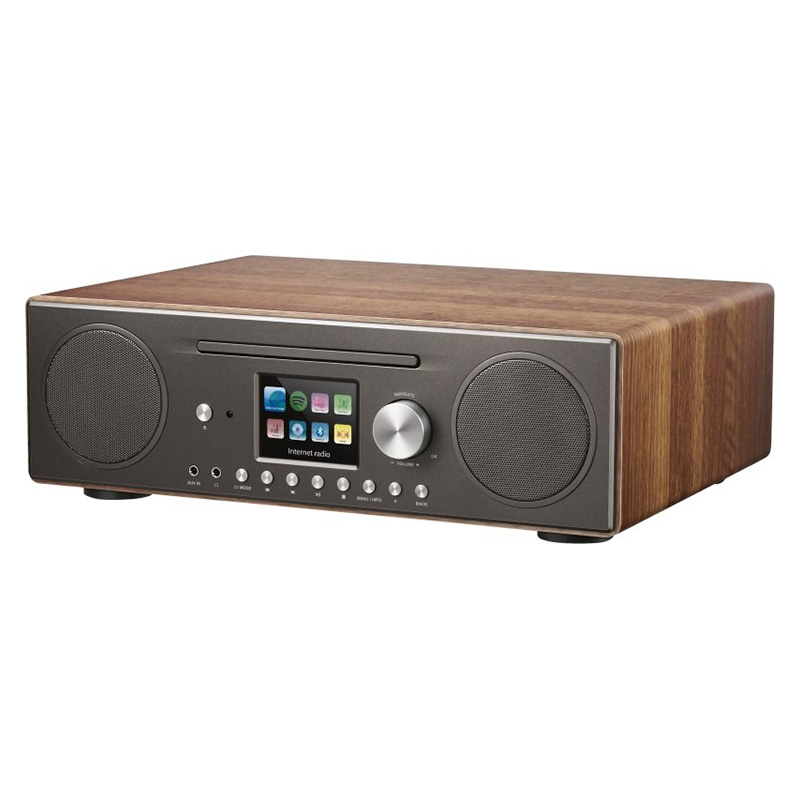 PTEC PILATUS BOIS RADIO DAB+ INTERNET CD