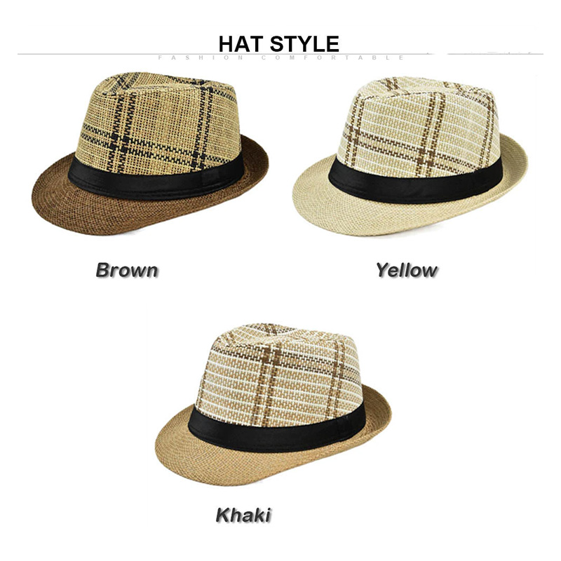 DELISHI NOUVEAUX CHAPEAUX DE PAILLE UNISEXE