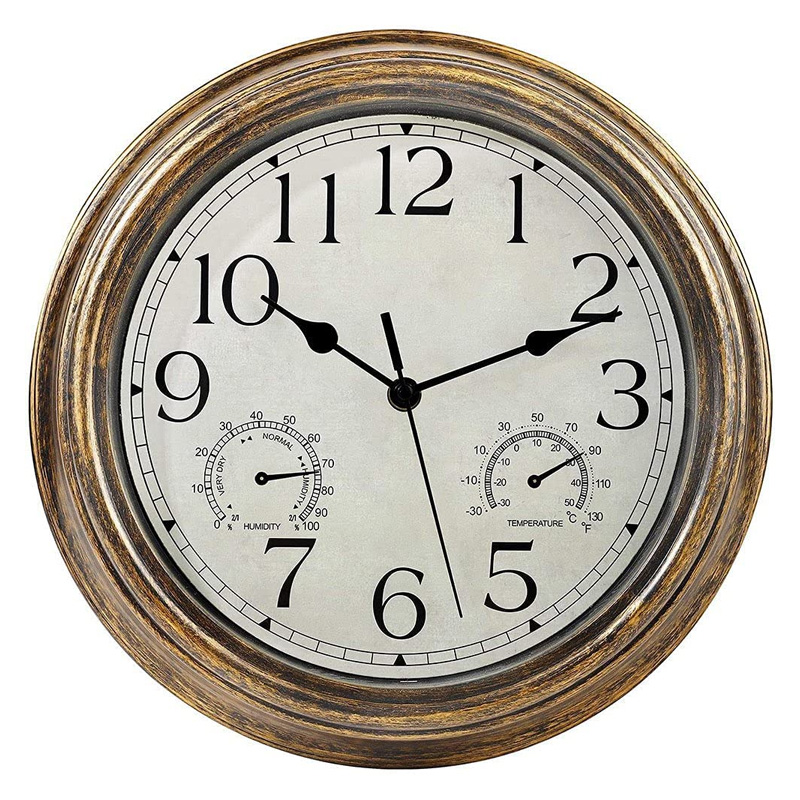 DIDAD HORLOGE MURALE METEO SILENCIEUSE 30 CM