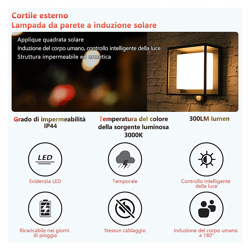URORU LAMPE SOLAIRE DESIGN TOP SECURITE – Image 3