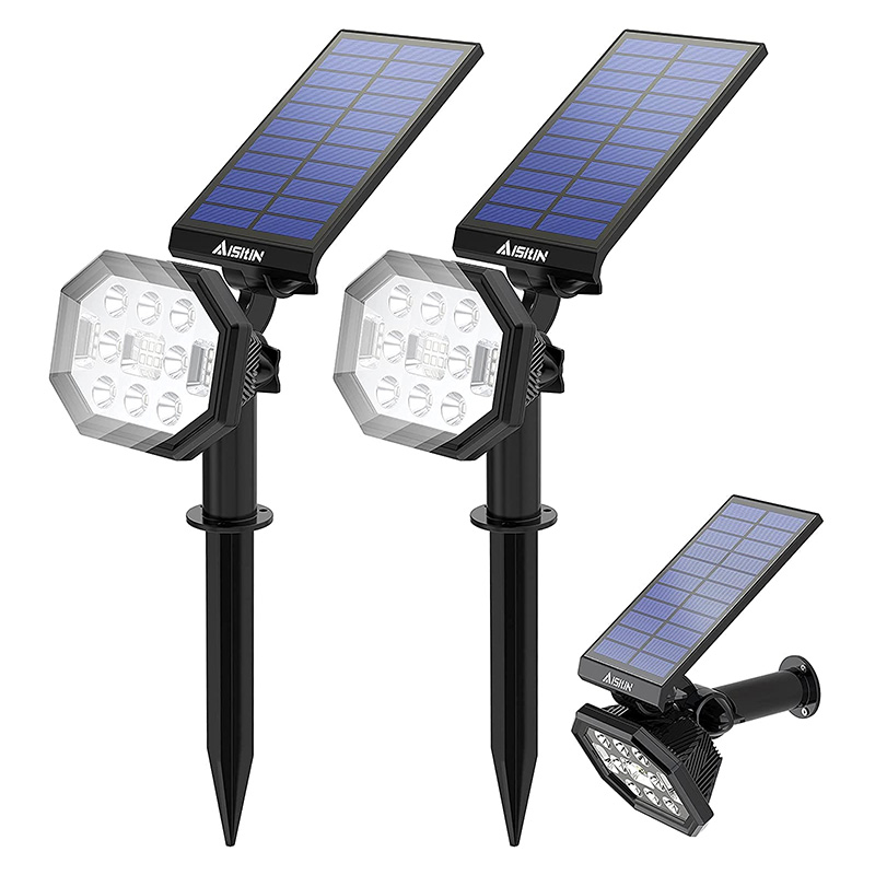 AISITIN DUO PROJECTEUR SOLAIRE IP65 20 LED