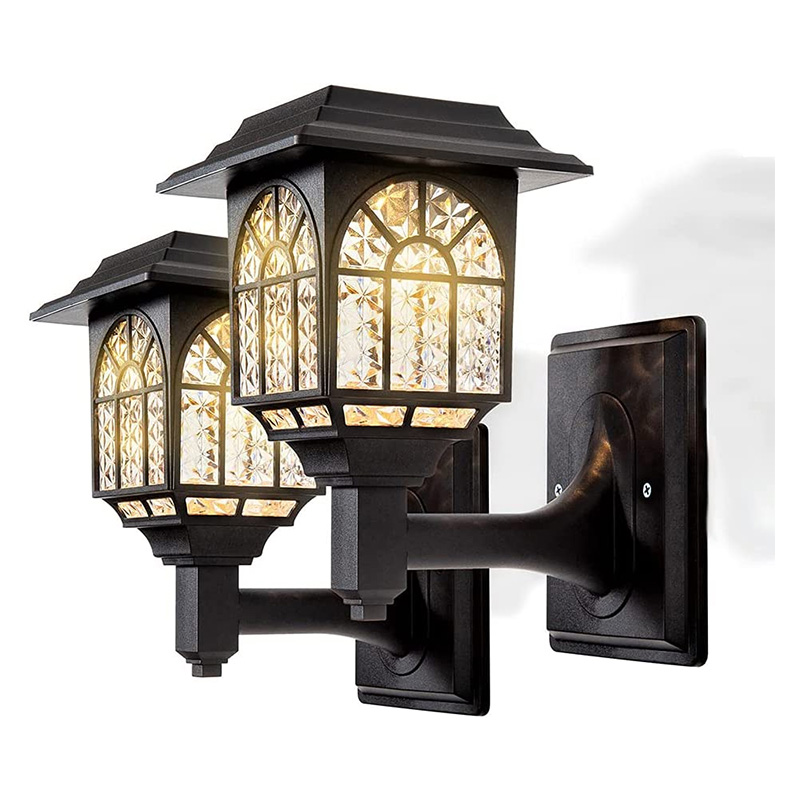 LEIDRAIL DUO APPLIQUES SOLAIRE A LED IP65