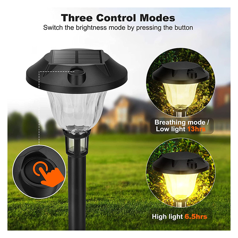 KINGLIGHT SET 4 PIECES LAMPE SOLAIRE IP65 – Image 2