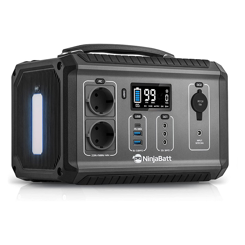 NINJABATT GENERATEUR SOLAIRE PORTABLE 560 WH