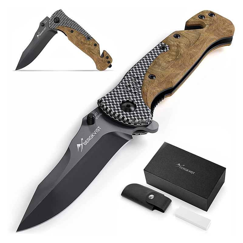 BERGKVIST K39 COUTEAU PLIABLE WALDHOLZ